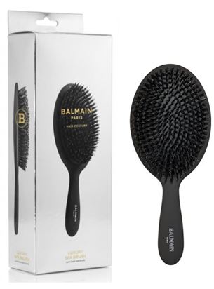 BALMAIN HAIR Luxury Spa Brush Black, Silver Box