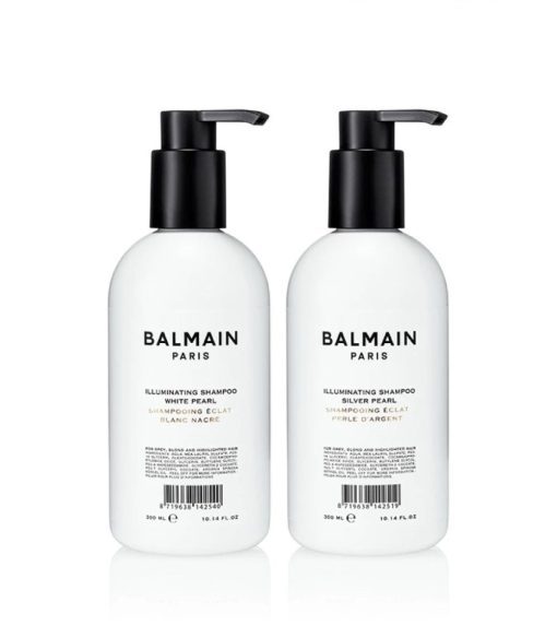 BALMAIN HAIR kirgastav hõbešampoon valge pärli kumaga / Illuminating White Pearl Shampoo 300ml - Image 2