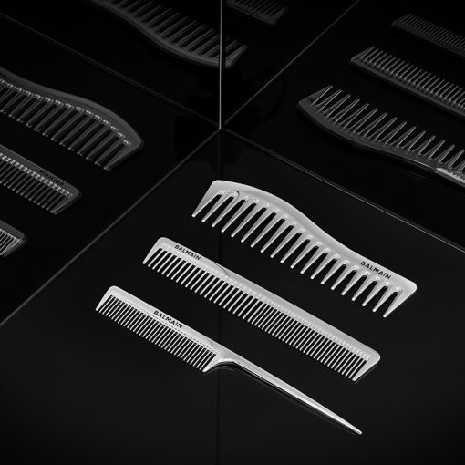 BALMAIN HAIR  Silver Tail Comb - Image 3