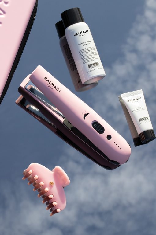 BALMAIN HAIR juhtmevaba sirgendaja roosa / Cordless Straightener PINK - Image 4