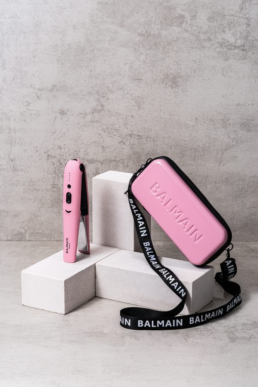 BALMAIN HAIR juhtmevaba sirgendaja roosa / Cordless Straightener PINK - Image 2