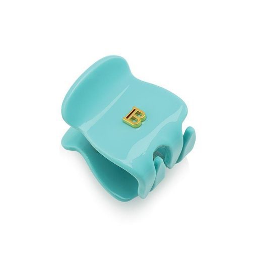 BALMAIN HAIR Pince à Cheveux Turquoise XS