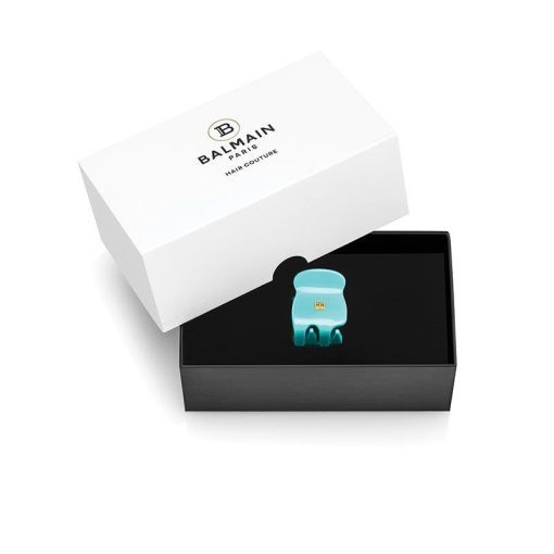 BALMAIN HAIR Pince à Cheveux Turquoise XS - Image 3