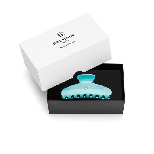 BALMAIN HAIR juukseklamber türkiis M / Pince à Cheveux Turquoise M - Image 3