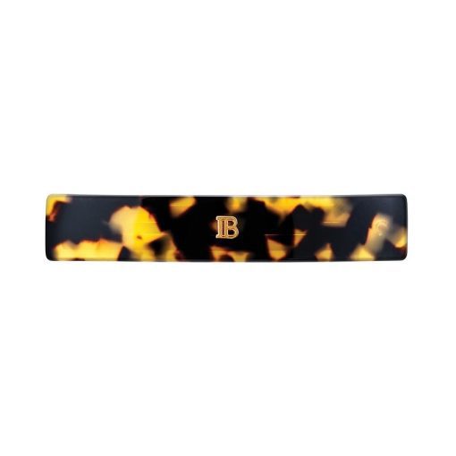 BALMAIN HAIR Barrette pour cheveux Tortoise Shell M size