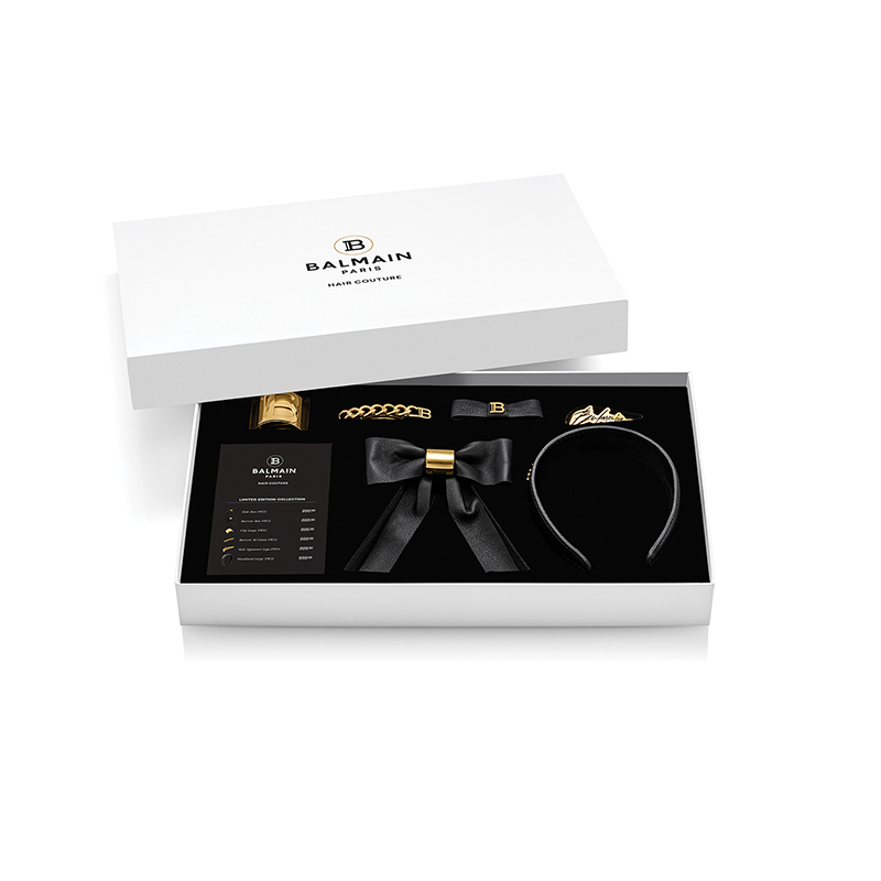 BALMAIN HAIR Barrette Chain 18 karat, M size - Image 10