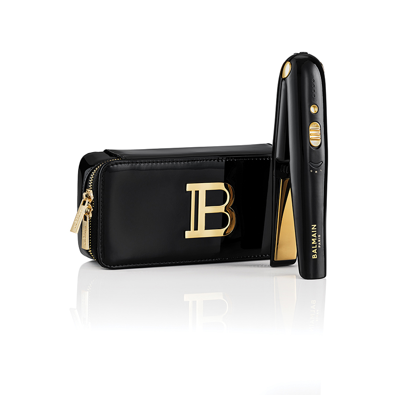 BALMAIN HAIR Titanium Cordless Straightener Gold & Black