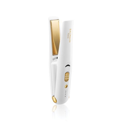 BALMAIN HAIR Titanium Cordless Straightener Gold & White - Image 2