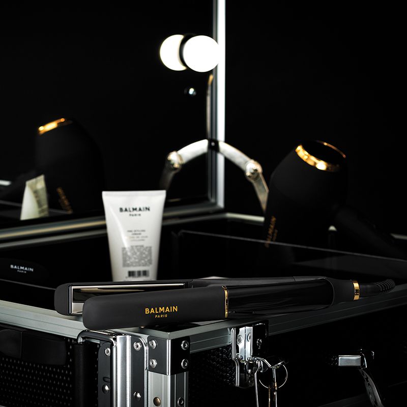 BALMAIN HAIR Professional Straightener Titanium Floating Plates Gold & Black - Image 5