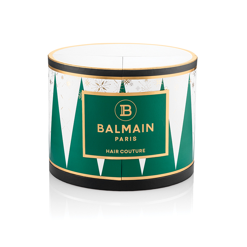 BALMAIN HAIR Christmas Gift Calendar Large Green & Gold - Image 3