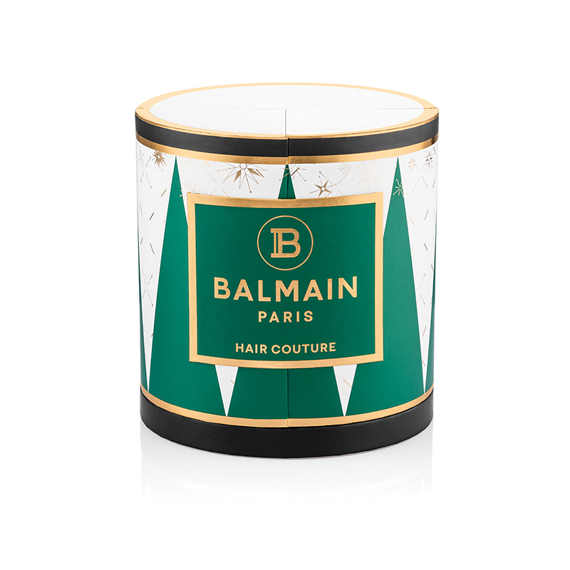 BALMAIN HAIR Christmas Gift Calendar Green and Gold,  Medium - Image 3