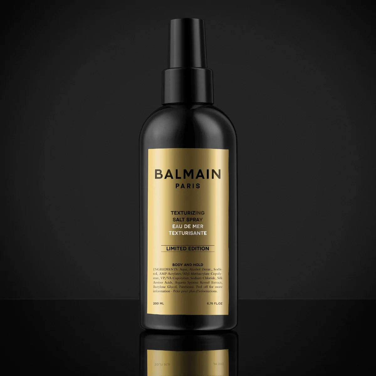BALMAIN HAIR LE Texturizing Salt Spray Gold & Black - Image 2
