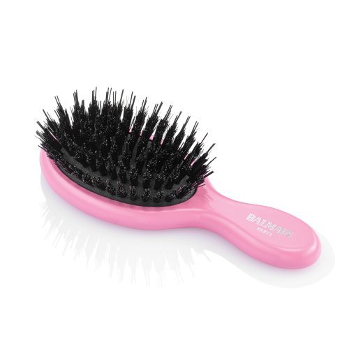 BALMAIN HAIR Hair Extension Brush Mini Pink - Image 2