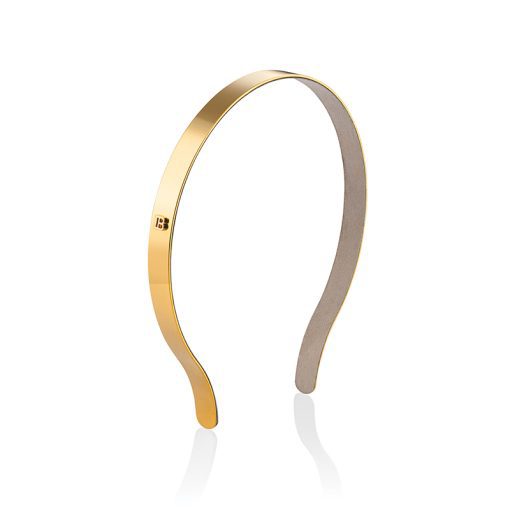 BALMAIN HAIR 18K kullatud peavõru, M / French Riviera Headband, 18K Golden, M