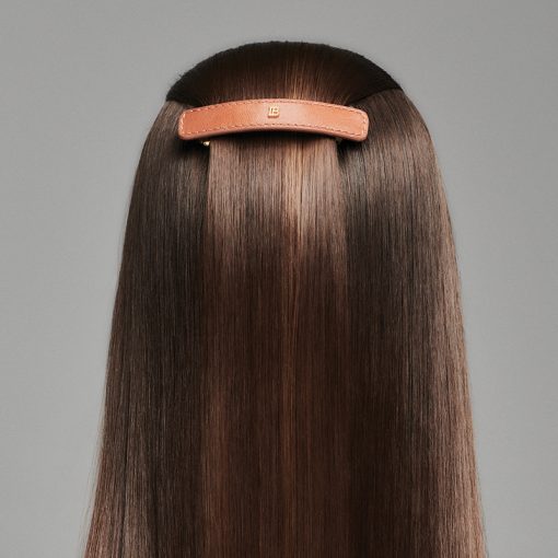 BALMAIN HAIR Riviera Barrette Cognac, L size - Image 4
