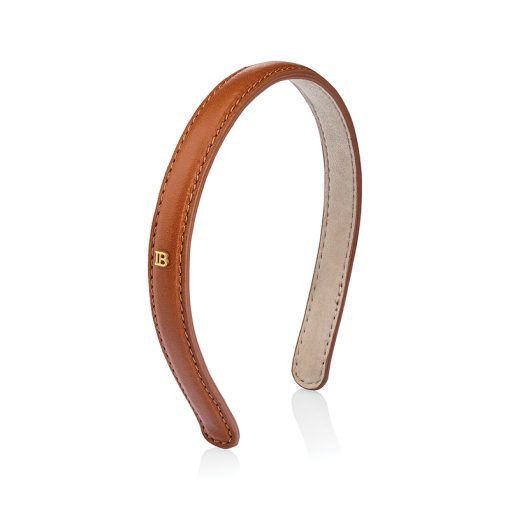 BALMAIN HAIR Riviera Headband Cognac, M size