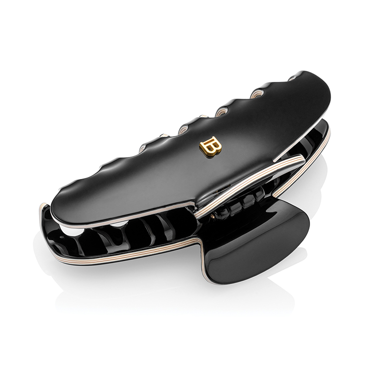 BALMAIN HAIR Pince a Cheveux Black & White L size - Image 2