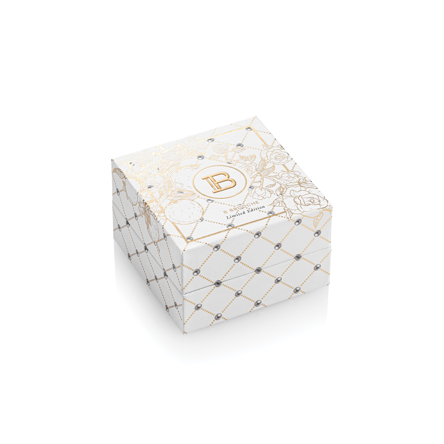 BALMAIN HAIR 18K gold plated signature brooch - Image 3