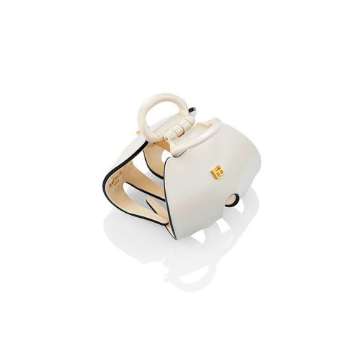 BALMAIN HAIR Pince à Cheveux Imperiale White & Black XL