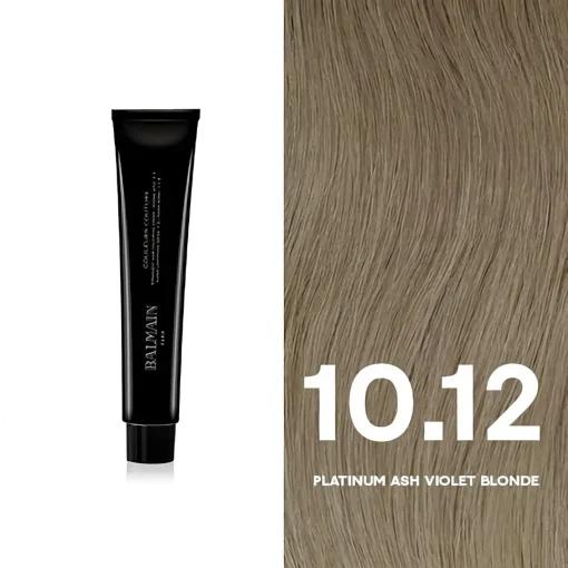 BALMAIN HAIR Couleurs Couture 10.12 Platinum Ash Violet Blonde 60ml
