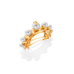 BALMAIN HAIR Limited Edition Legacy Clip Large Pearl