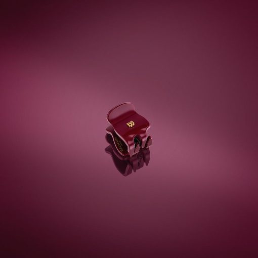 BALMAIN HAIR Pince à Cheveux Velvet Burgundy XS - Image 2