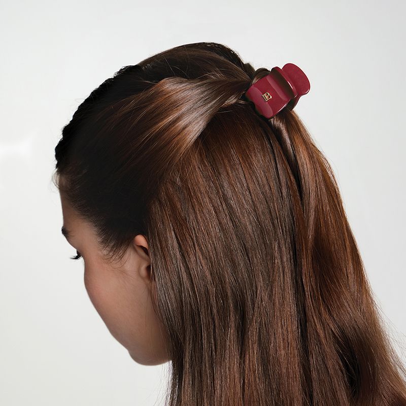 BALMAIN HAIR Pince à Cheveux Velvet Burgundy XS - Image 3