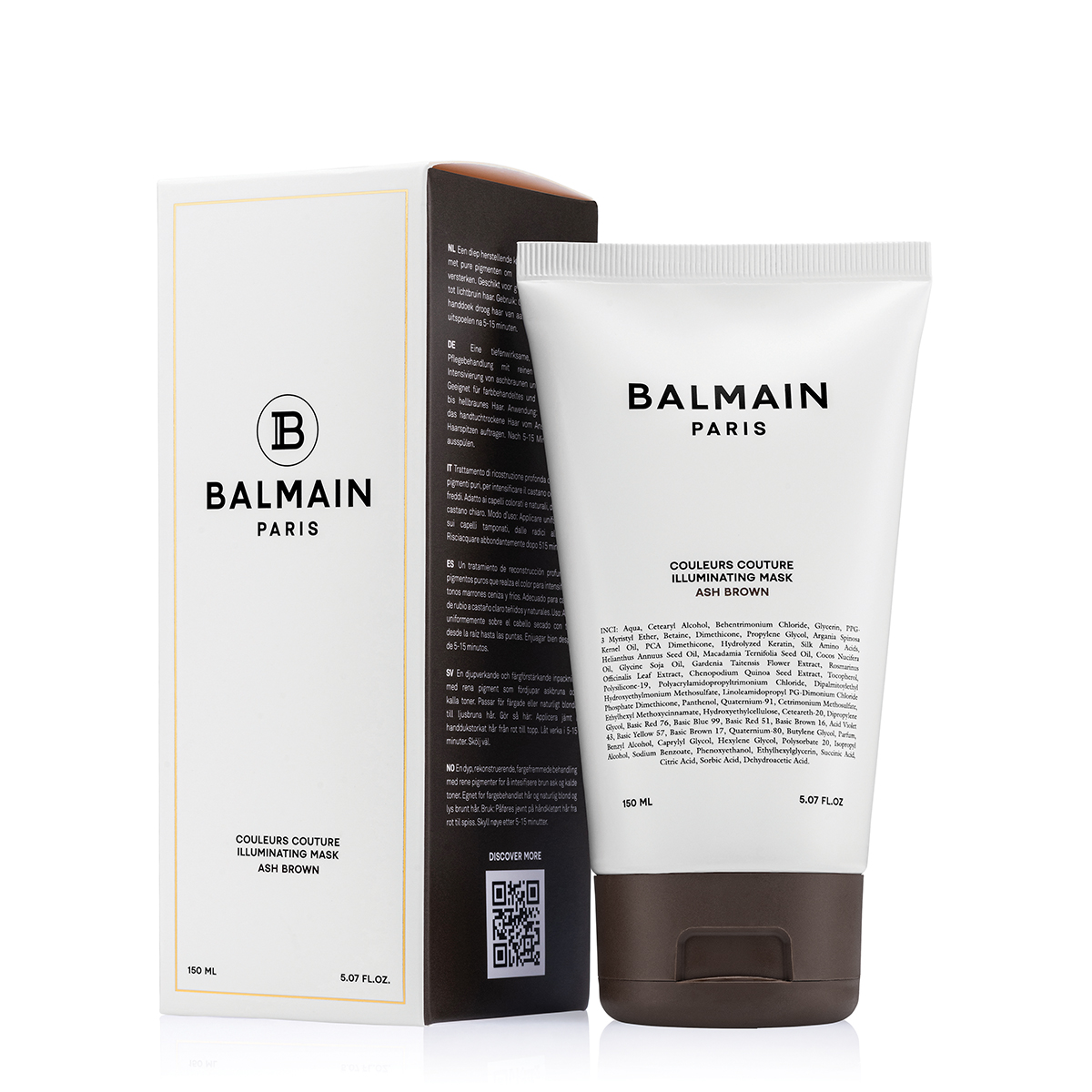 BALMAIN HAIR Illuminating ASH Brown Hair Mask 150ml