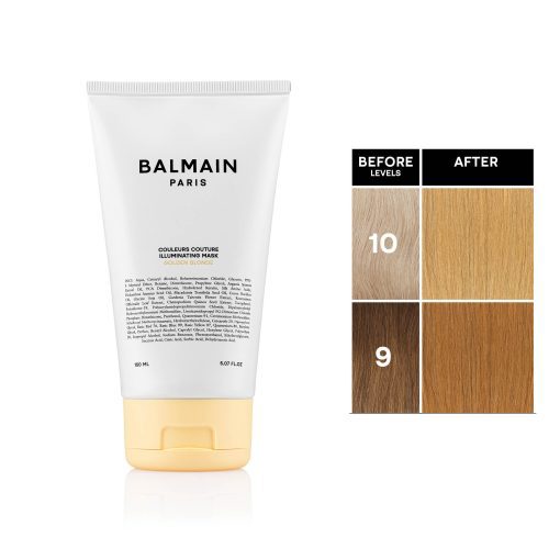 BALMAIN HAIR tooniv juuksemask kuldne blond / Illuminating Golden Blonde Hair Mask 150ml - Image 2