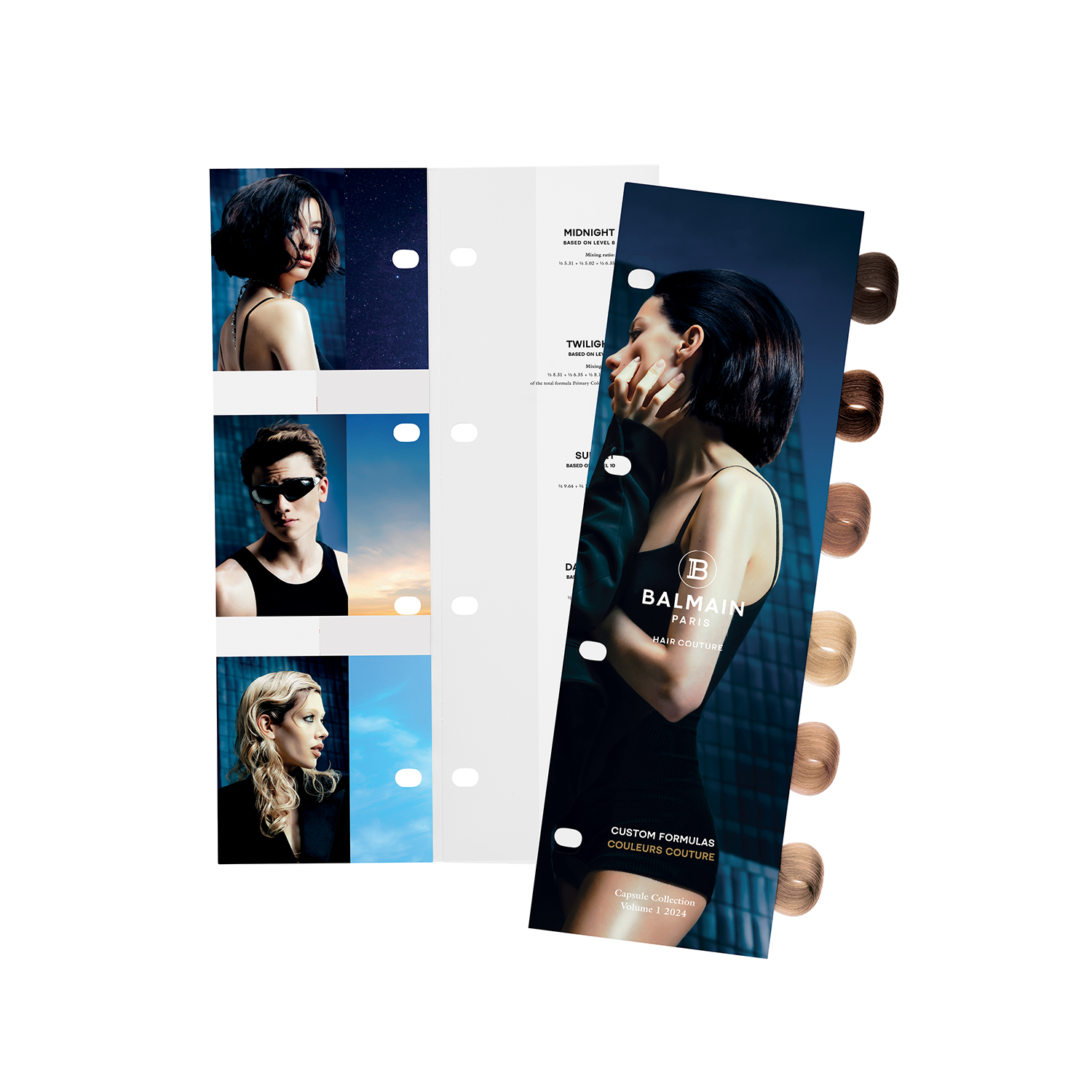 BALMAIN HAIR Hair dye recipe SS24