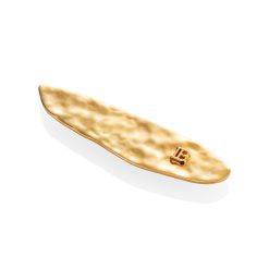 BALMAIN HAIR kuldne juukseklamber M / PRINTEMPS GOLDEN LEAF SLIDE