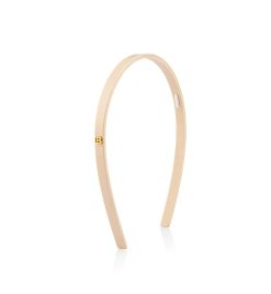 BALMAIN HAIR Limited Edition Acetate Headband Small Beige