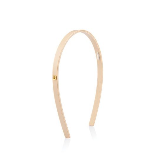BALMAIN HAIR Limited Edition Acetate Headband Small Beige