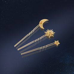 BALMAIN HAIR Muse de la Féte - Professional 18K Gold Pin Set Limited Edition