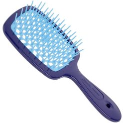 JANEKE SUPERBRUSH kahevärviline pusadevastane juuksehari / Detangling Brush 2-colors