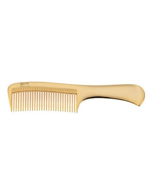 JANEKE kuldne kamm / HAIRCOMB wide-teeth with handle